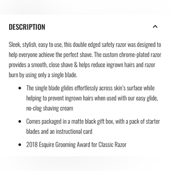 Baxter of California Double Edge Safety Razor. New in box. - Picture 7 of 8